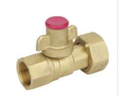 Tipo de bronze válvula da bola de flutuador com temperatura de trabalho -20℃~120℃ do medidor de água