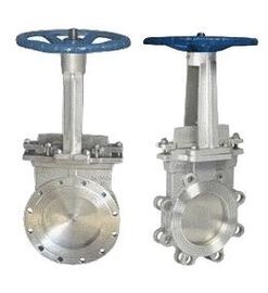Temperatura de funcionamento de aço inoxidável -100℃ da válvula de porta da faca - 600℃