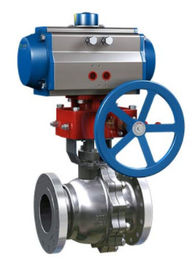 Estrutura simples industrial do RF FF da conexão da flange de válvulas do controle do OEM