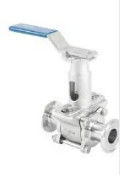 Diafragma pneumático de aço inoxidável sanitário CL150 do produto comestível de válvula de bola - pressão 1500