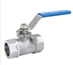 2PC parafusou a extremidade rosqueada da pressão 2000PSI material da válvula de bola WCB da extremidade