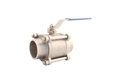 Tamanho de aço inoxidável CF8 da válvula de bola DN25 da extremidade da flange de CF8M/material de CF8M