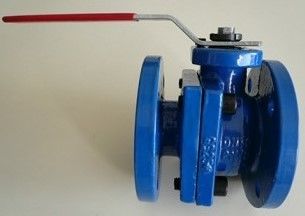 O tipo de flutuação válvula de bola API6D do ferro fundido fura completamente a cor azul 2&quot; - 4&quot; tamanho