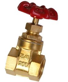 Estrutura válvulas/2 simples de bronze de aço forjada de pouco peso de válvula de porta de 4 polegadas