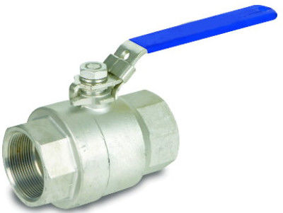 O flutuador parafusado da extremidade operou a certificação do ISO da carcaça de investimento do NPT 2PC da válvula de bola