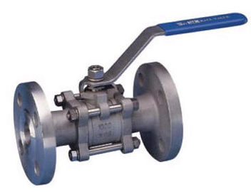 1/4" - 4" tipo de flutuação válvula do tamanho da bola flangearam a extremidade 3PC com a almofada de montagem do ISO